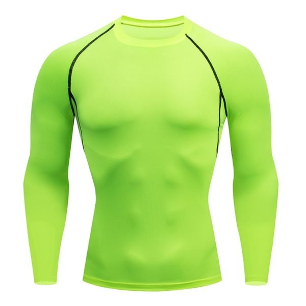 Compression Fitness Long Sleeve Sport Shirt