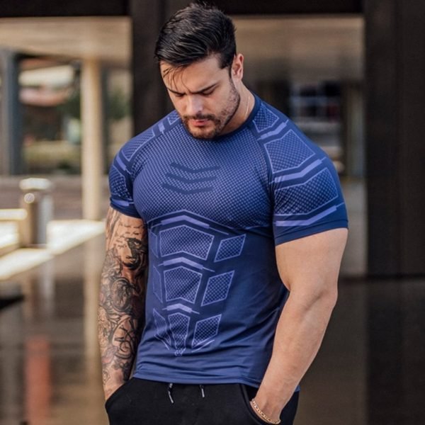 Men's Quick Dry T Shirt For Gym