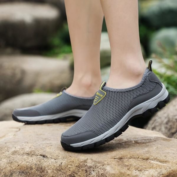 Slip On Casual Walking Shoes Air Mesh Uppers