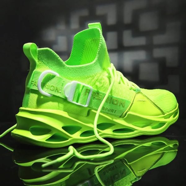 Fluorescent Green Gym Shoes