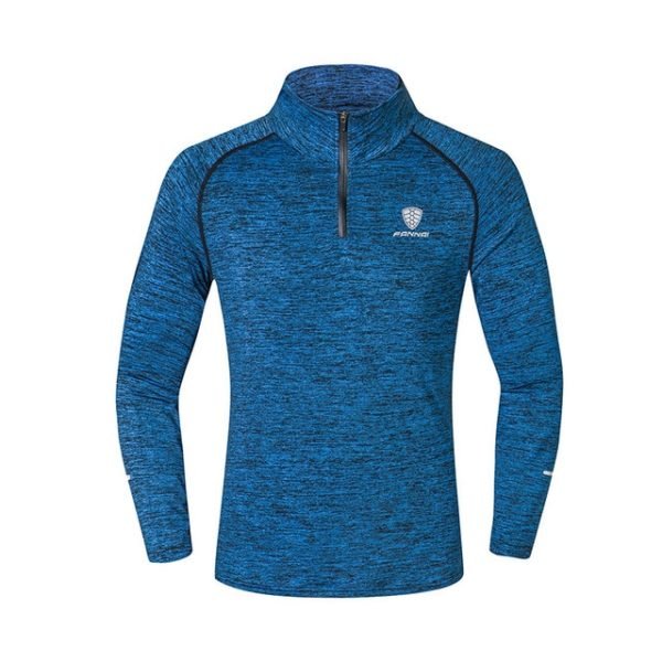 Blue Fannai Long Sleeve Sports Top