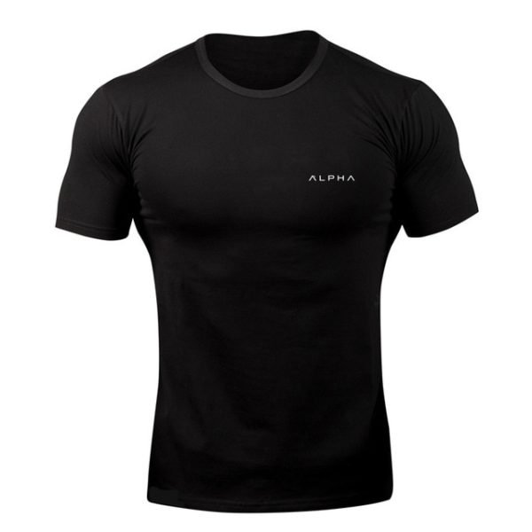 Black Alpha Gym T-Shirt