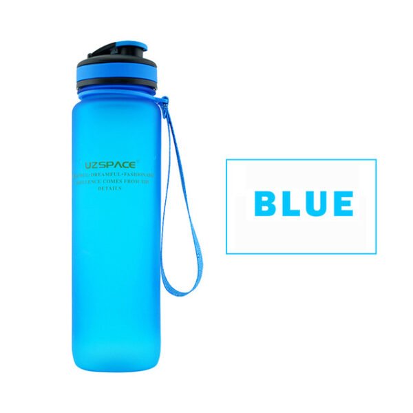 Blue 1000ml Capacity Sports Water and Protein Shaker Bottle