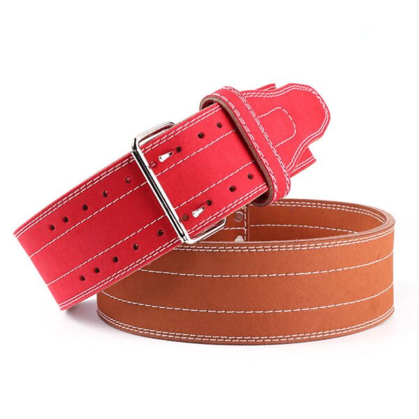 Colourful Cowhide Weight-lifting Belt