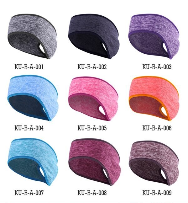 Wide Unisex Ponytail Headband colors