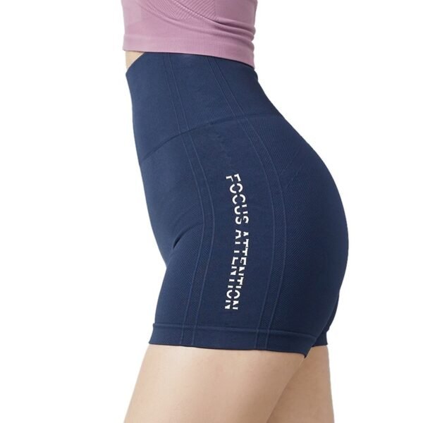 Ladies Slim Fit Sports Shorts Blue