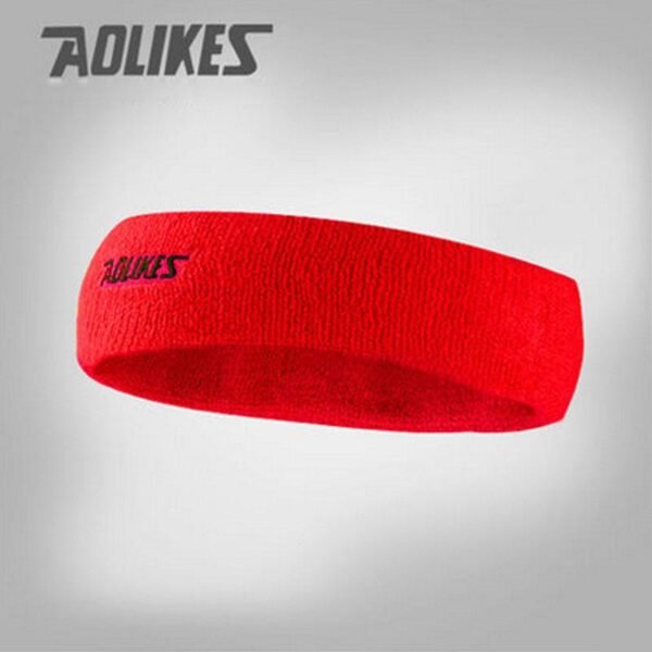 Red Aolikes Cotton Sweatband