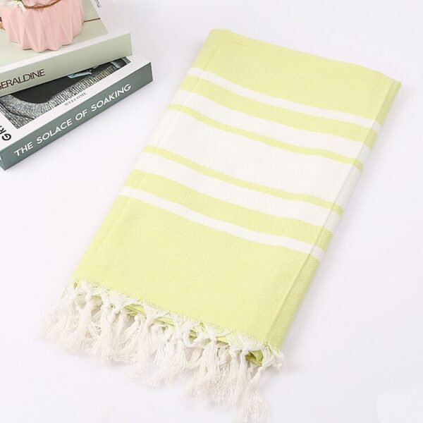 Cotton Turkish Towel with Tassels