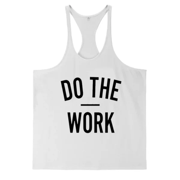 Do The Work Stringer Vest white