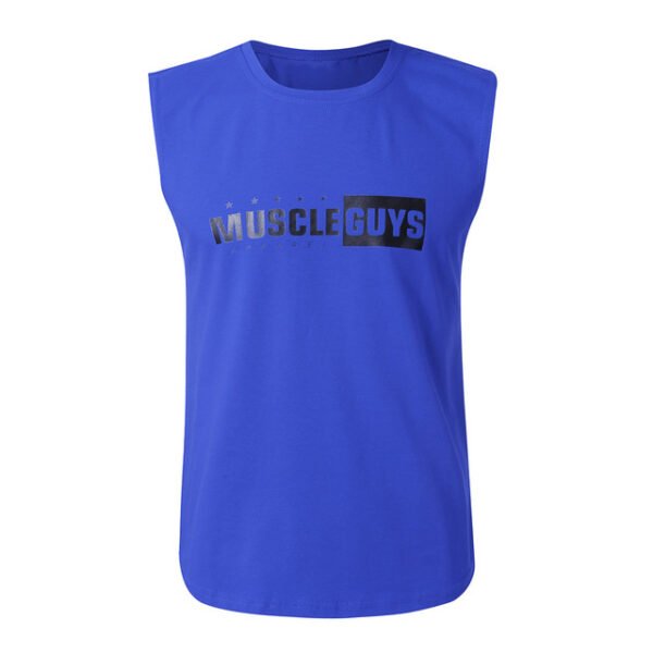 Muscle Guys Gym Tank Top Blue