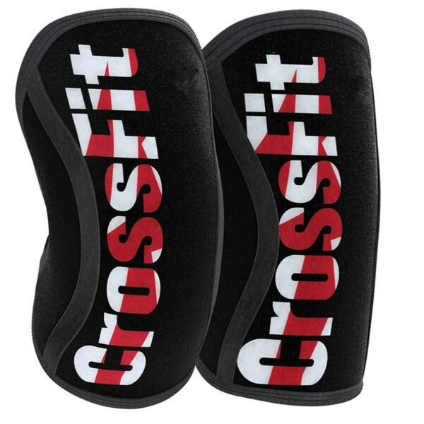 7mm Compression Knee Sleeves black crossfit