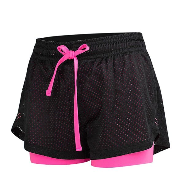 Double Layer Sport Shorts for Women