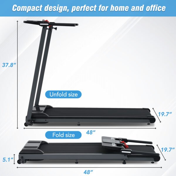 Folding Treadmill with Incline specifications