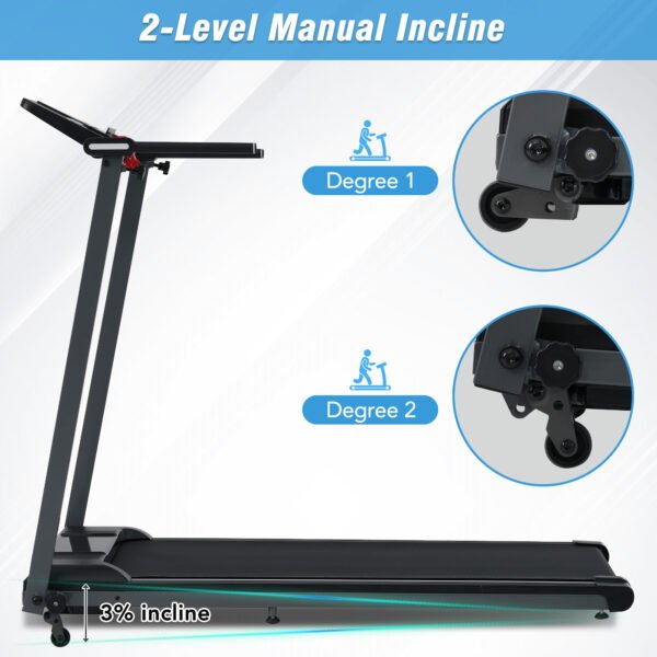 Folding Treadmill with Incline degrees