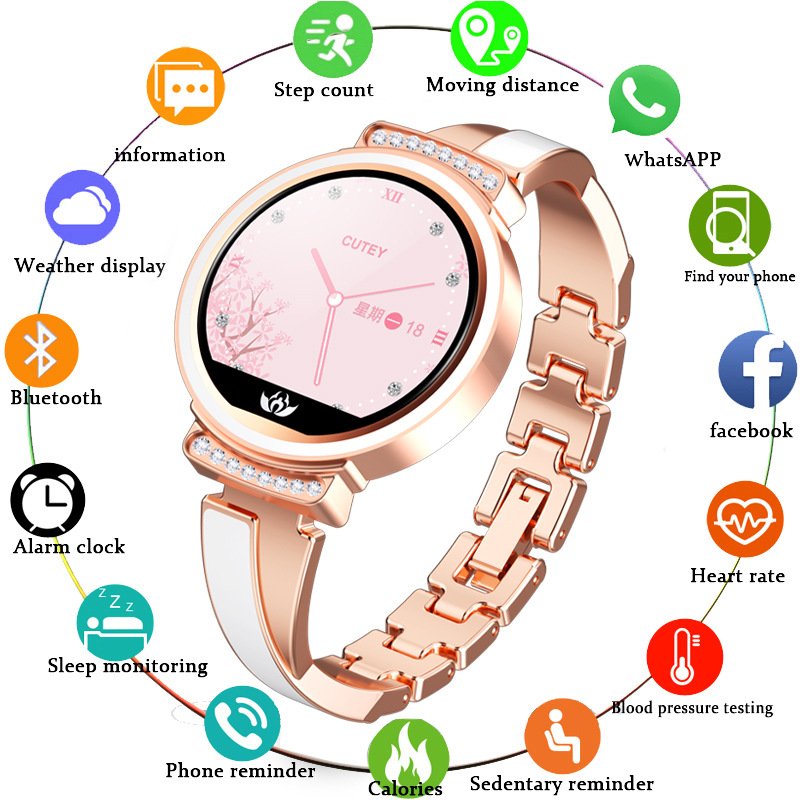 Ladies Lige Smart Watch with Bluetooth features