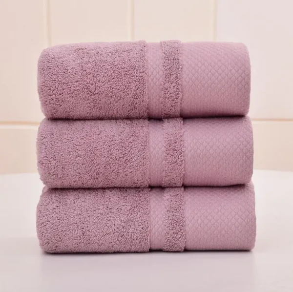 Set of 3 Gym Towels 20" x 13" Lilac