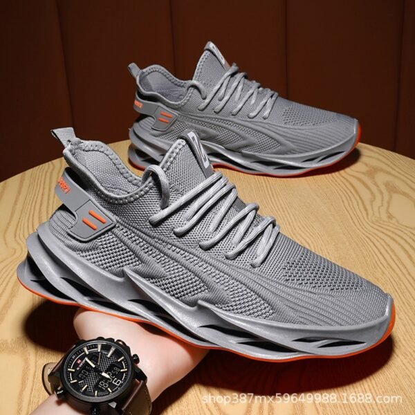 Shock Absorbing Running Shoes Grey