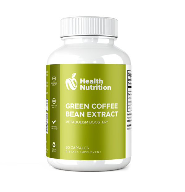 Premium Green Coffee Bean Extract – Natural Metabolism Booster