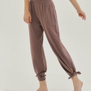 Relaxed Yoga Pants with Split Legs