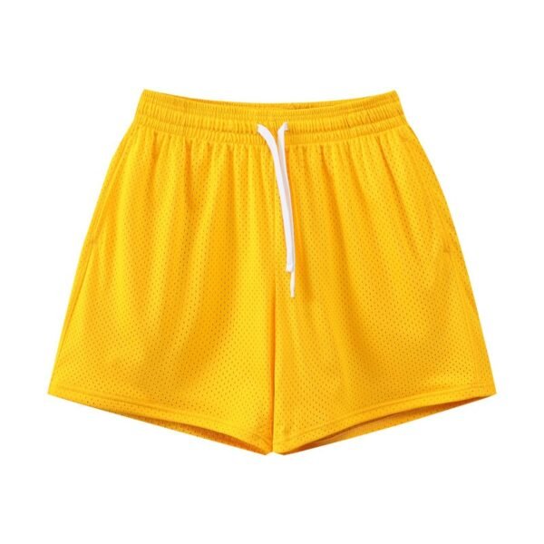 Men’s Over Knee Sports Shorts Yellow