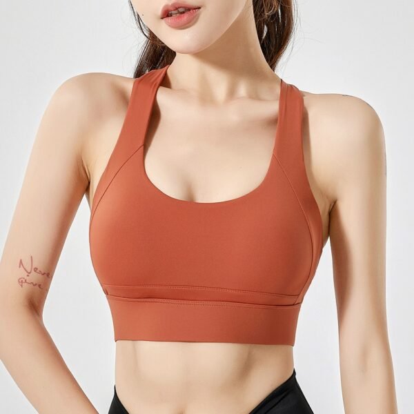 Shockproof Womens High Strength Sports Bra