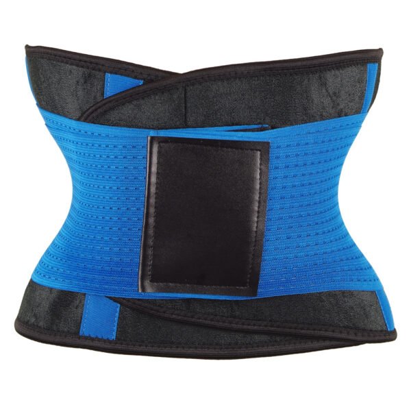 Blue Neoprene Waist Shaping Belt