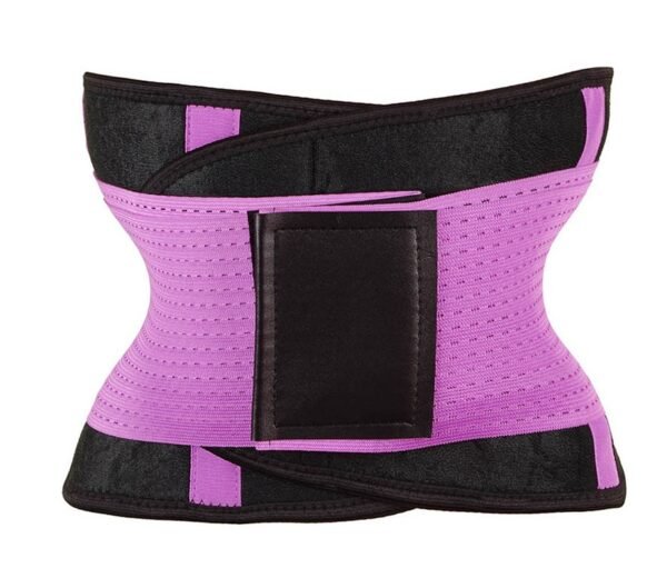 Purple Neoprene Waist Shaping Belt