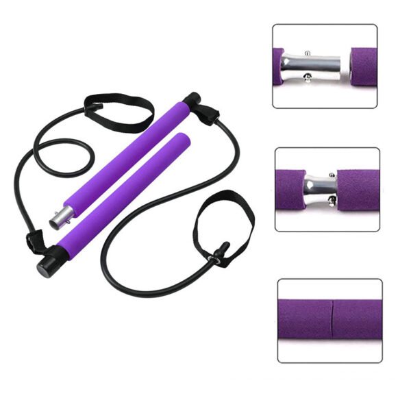 Pilates Sculpting Bar with Resistance Bands