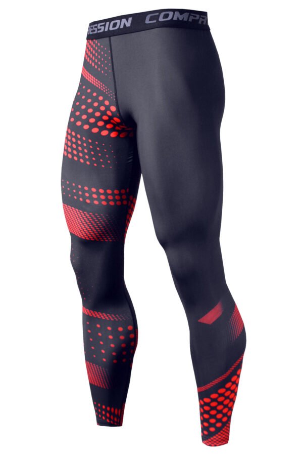 K172 Black Men's Skinny Quick Dry Fitness Compression Pant