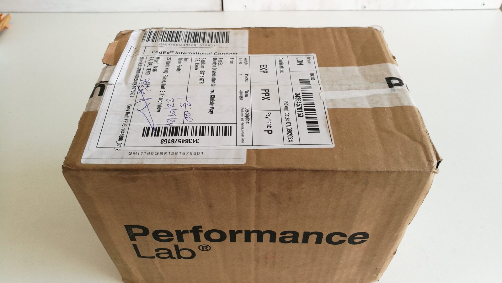 My Performance Lab Delivery