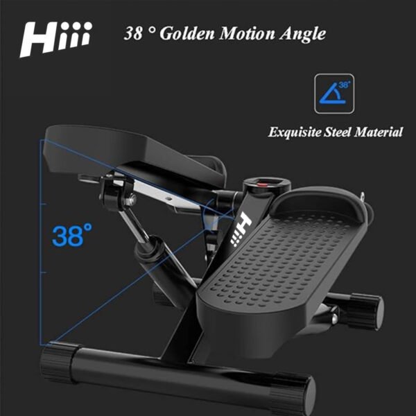 Home Exercise Mini-Stepper Black