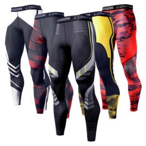Men's Skinny Quick Dry Fitness Compression Pants